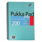 Pukka Pukka Pad Metallic Jotta A5 Wirebound Hardcover Notepad 100 80GSM Ruled Sheets