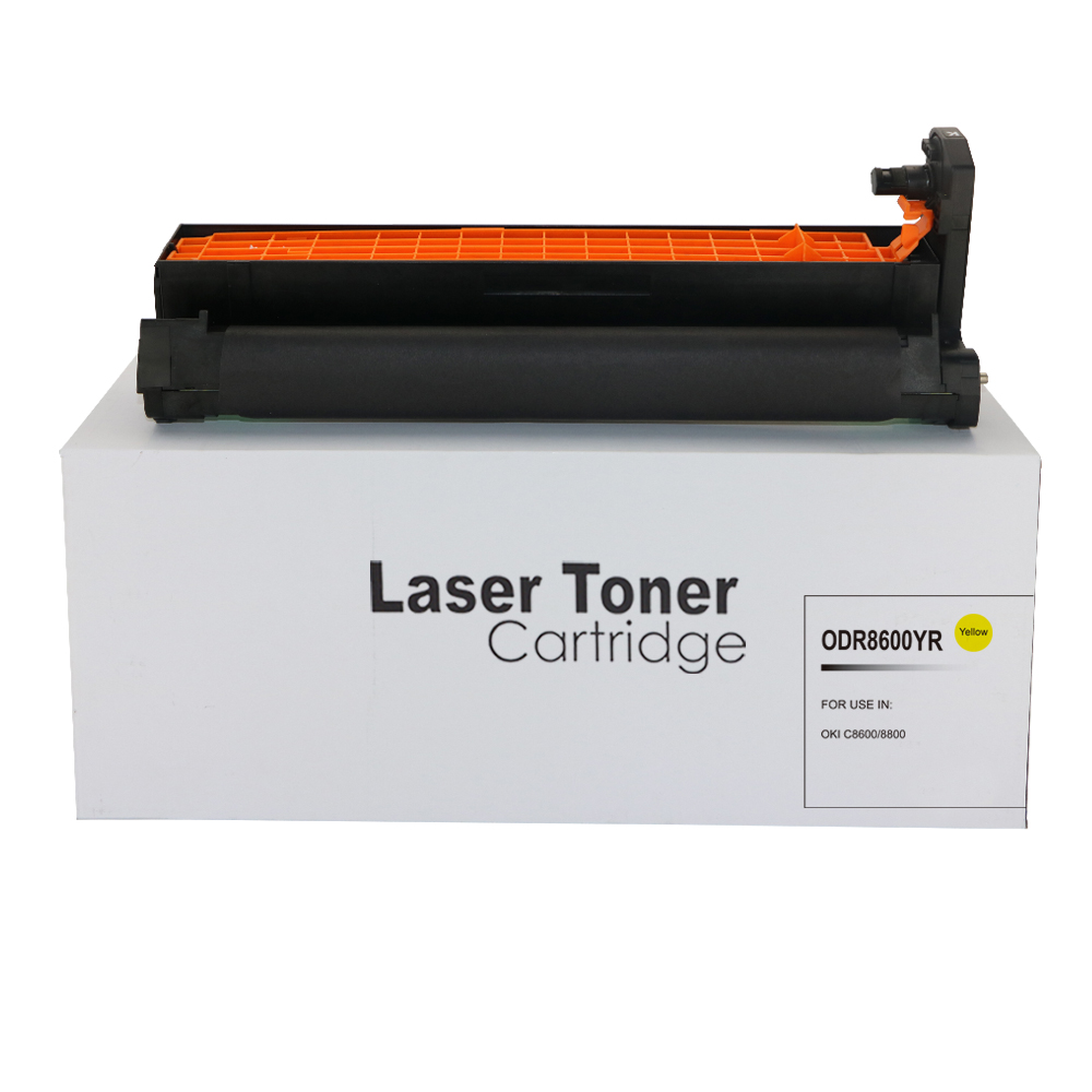 Image of CTS Wholesale Remanufactured OKI C8600 Yellow Std Yield Toner 43487709