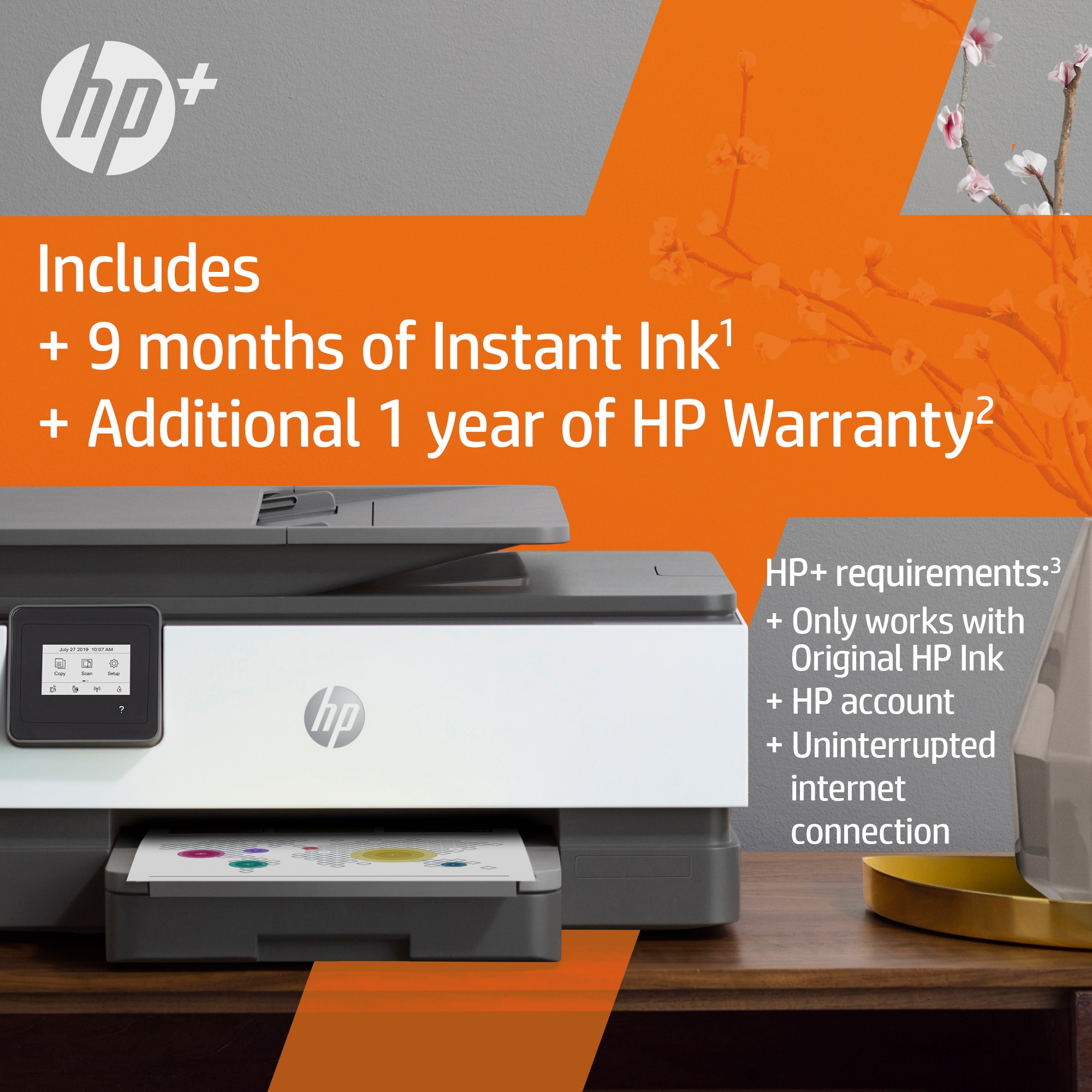 HP OfficeJet HP 8014e All-in-One Printer, Color, Printer for Home ...