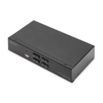 Digitus DS-12891 KVM-switch Zwart