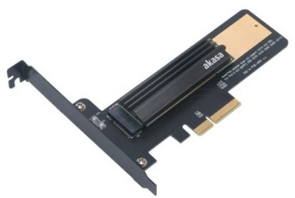 Akasa AK-PCCM2P-02 interface cards/adapter M.2 Internal