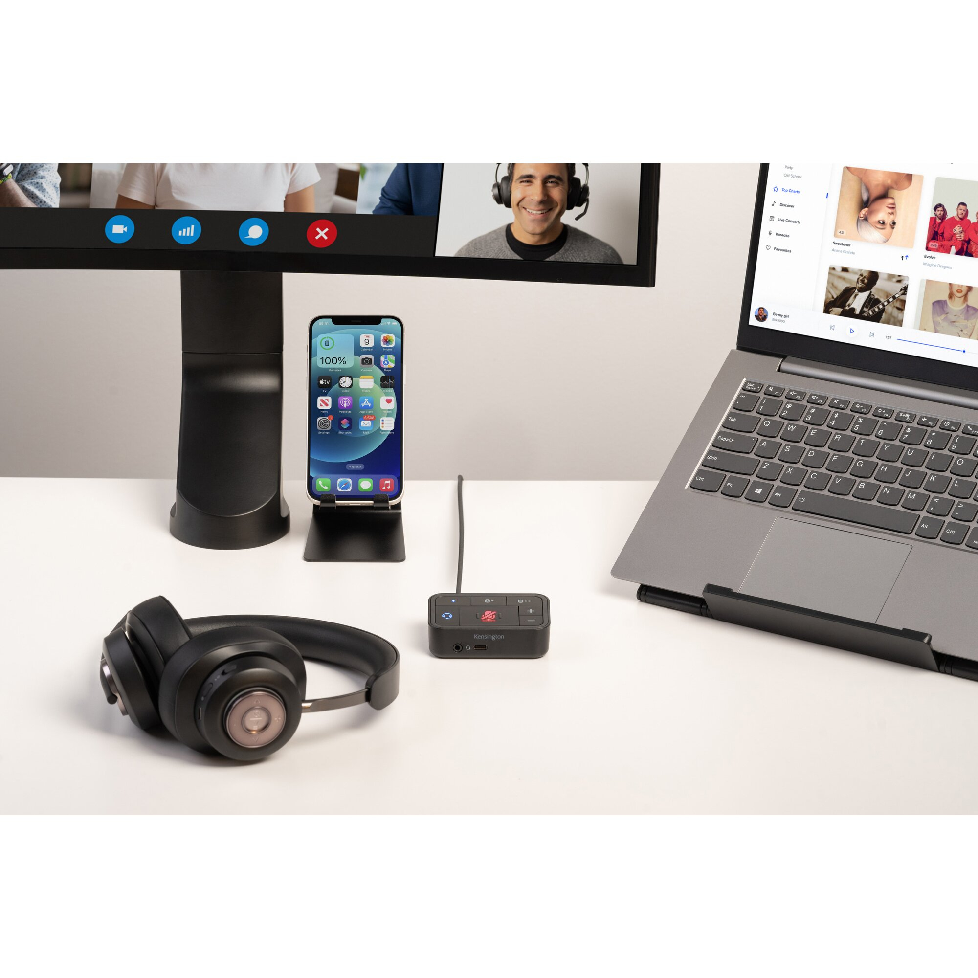 Kensington Smartfit Space Saving Single Monitor Arm K55512WW
