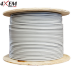 4XEM 4XCAT61000WH networking cable White 12007.9" (305 m) Cat6 U/UTP (UTP)