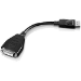 Lenovo 45J7915 video cable adapter 0,2 m DVI-D DisplayPort Schwarz