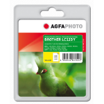 AgfaPhoto APB123YD inktcartridge 1 stuk(s) Geel