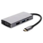 AddOn Networks USBC2C31H4U3VAL-AA Wired USB 3.2 Gen 1 (3.1 Gen 1) Type-C Gray
