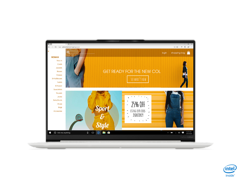 Lenovo Yoga Slim 7 Carbon Notebook 33.8 cm (13.3