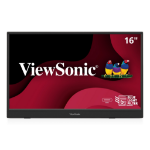 Viewsonic VA VA1653 computer monitor 15.6" 1920 x 1080 pixels Full HD LED Black