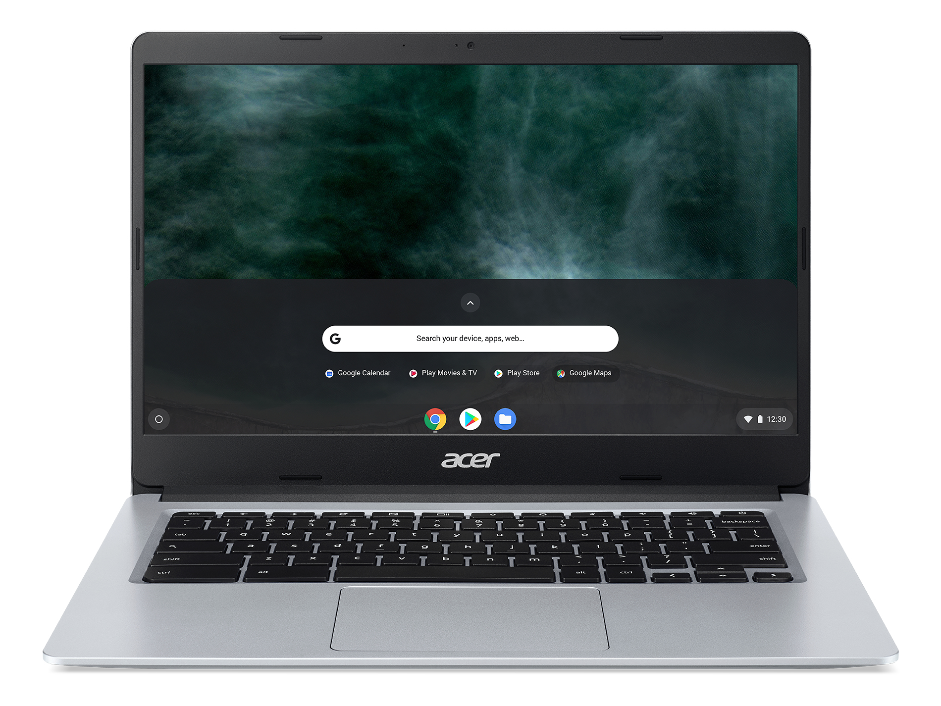 Acer Chromebook Intel Celeron N4020, 4GB, 64GB eMMC, 14 inch Full HD Display, Google Chrome OS, Silver