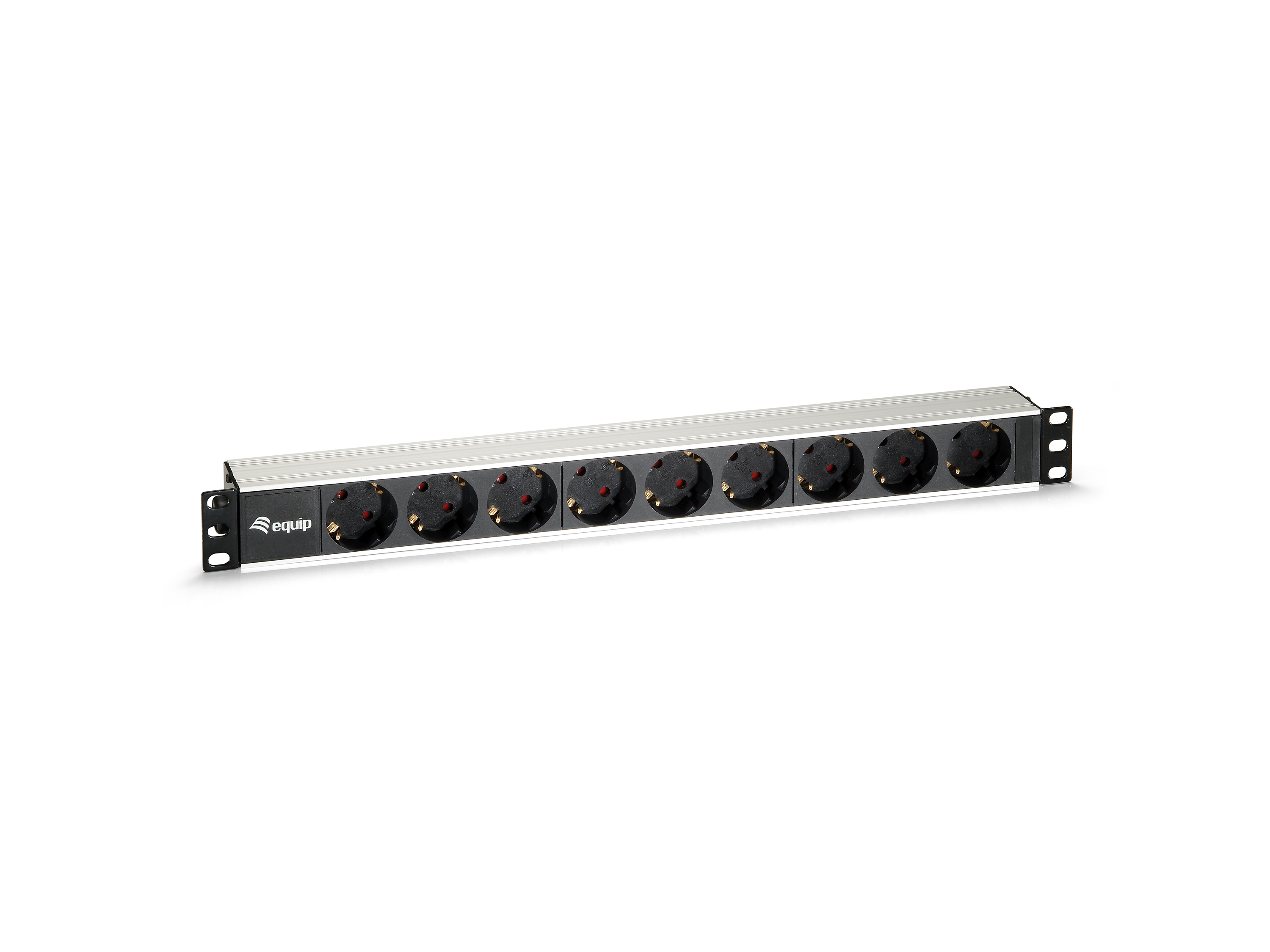 Image of Equip 9-Outlet German Power Distribution Unit, Aluminum Shell