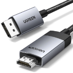 Ugreen EU Product - DisplayPort to HDMI Cable 4K 60Hz  3m - Gray