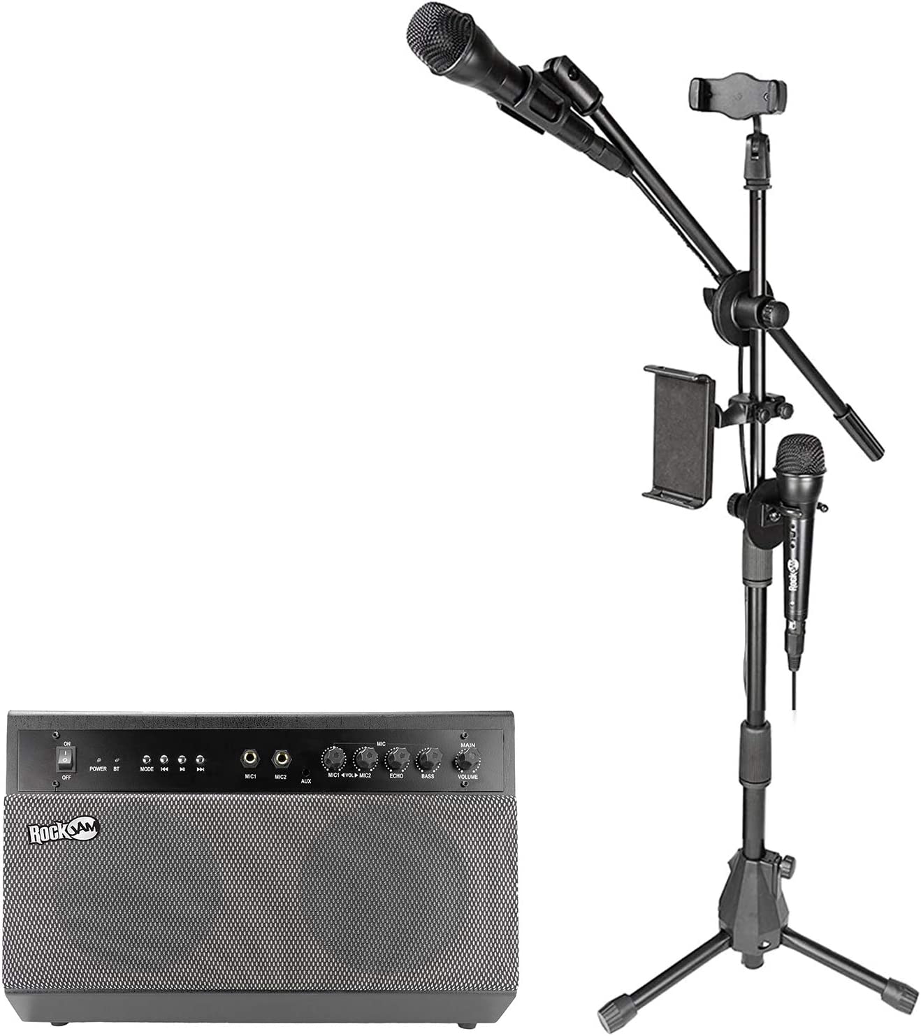 Image of PDT RockJam Superkit Karaoke Machine Blk