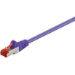 Microconnect SSTP60015P networking cable Purple 0.15 m Cat6 S/FTP (S-STP)