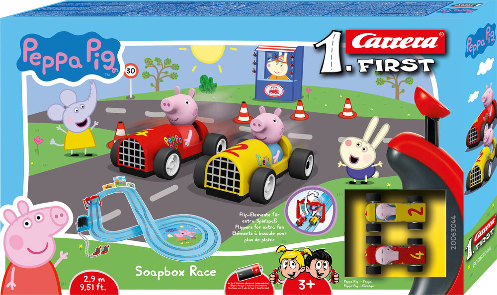 Image of CARRERA FIRST Peppa Pig Soopbox Race 20063044