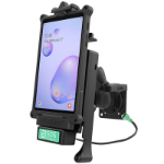 RAM Mounts RAM-GDS-101LB-OMT2-SAM67-V7B1U mobile device charger Tablet Black USB Auto