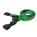 Digital ID 10mm Recycled Plain Light Green Lanyards with Plastic J Clip (Pack of 100)