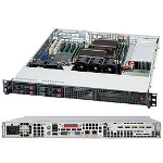 Supermicro SuperChassis 111TQ-600CB Rack Black 600 W