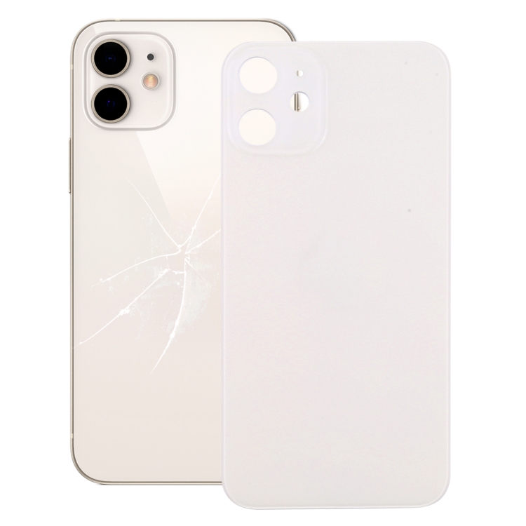EU Product - iPhone 12 Back Cover (No Logo) - White thumbnail