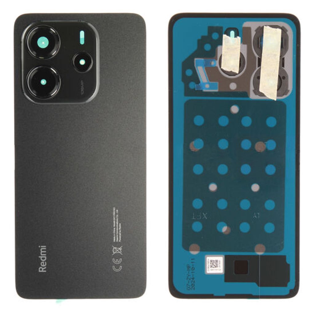 EU Product - Redmi Note 14 Back Cover - Black thumbnail