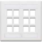 Leviton 42080-12W wall plate/switch cover White
