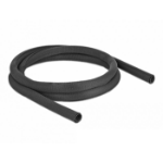 DeLOCK Woven Sleeve self-closing heat-resistant 2 m x 19 mm black