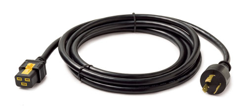 APC AP8753 power cable Black 3 m C19 coupler NEMA L6-20P