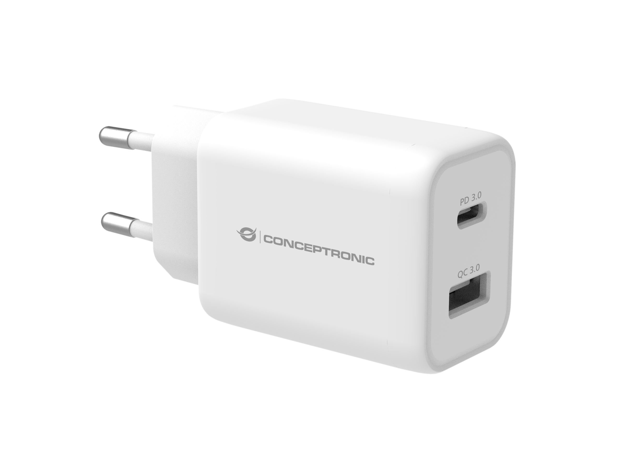 Image of Conceptronic ALTHEA 2-Port 33W USB PD PPS Charger, QC 3.0