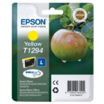Epson C13T12944010/T1294 Ink cartridge yellow, 515 pages ISO/IEC 24711 7ml for Epson Stylus BX 320/SX 235 W/SX 420/SX 525/WF 3500