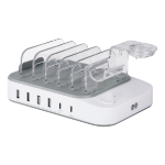 Deltaco DPS-0203 mobile device charger Universal White AC Indoor