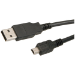 ICIDU USB 2.0 A - B Mini Cable 3m cable USB USB A Mini-USB B Negro