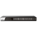 Draytek P1282 Managed Gigabit Ethernet (10/100/1000) Power over Ethernet (PoE) 1U Black