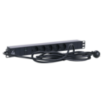Lanview LVR261816D power distribution unit (PDU) 5 AC outlet(s) 1U Black