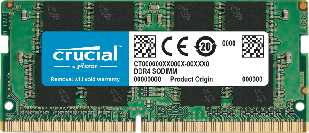 Image of Crucial CT16G4SFRA266 memory module 16 GB 1 x 16 GB DDR4 2666 MHz