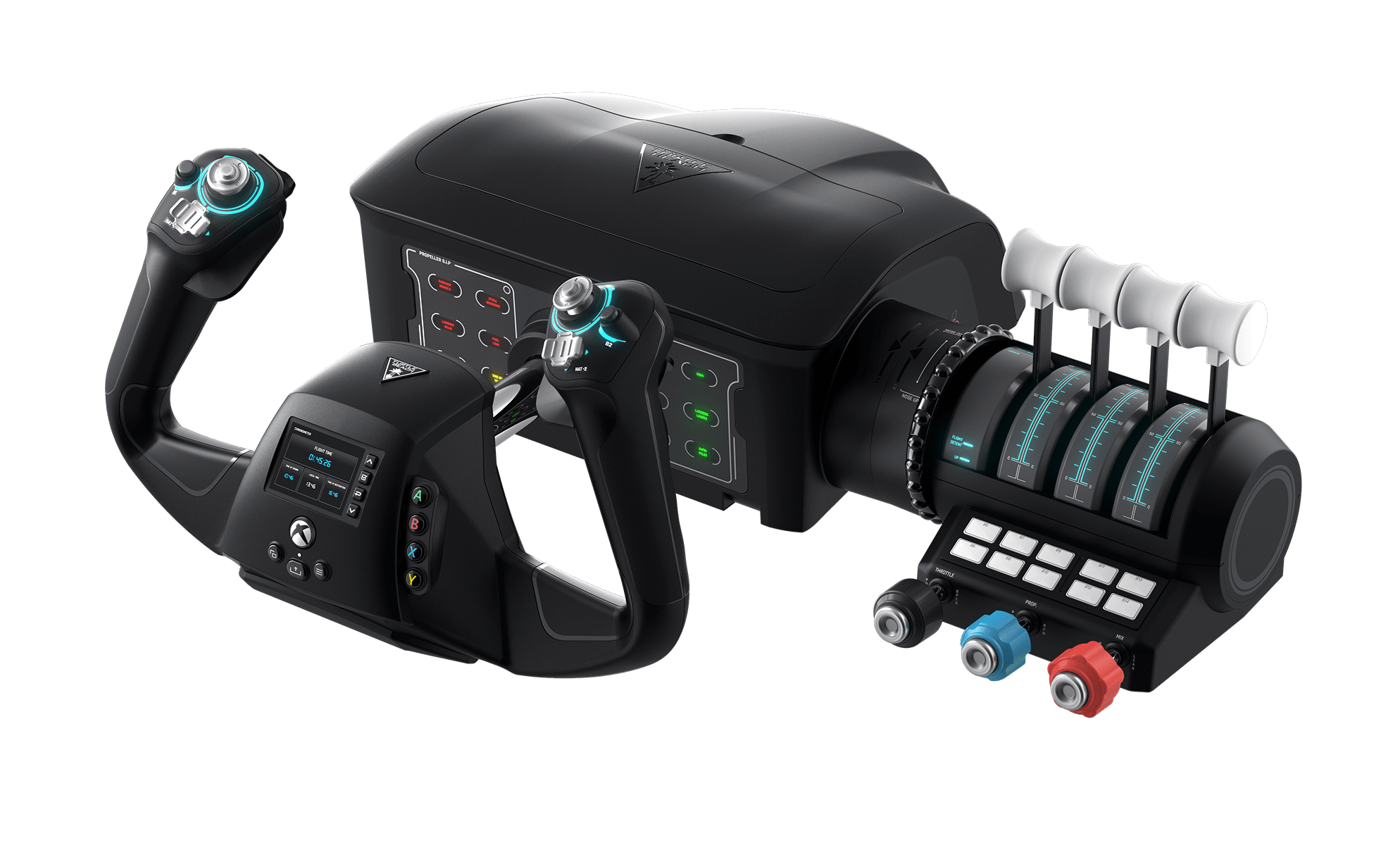 Image of Turtle Beach VelocityOne Flight Universal Control System with Yoke Han