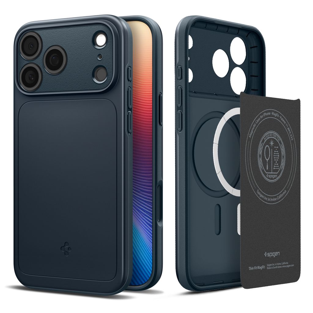 EU Product - Thin Fit MagFit Case for iPhone 18 Pro Max / 17 Pro Max - Metal Slate thumbnail
