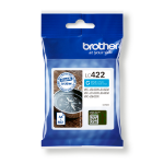 Brother LC-422C Ink cartridge cyan, 550 pages for Brother MFC-J 5340