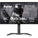 iiyama G-MASTER GOB2701QSC-B1 computer monitor 68.6 cm (27") 2560 x 1440 pixels 2K Ultra HD OLED Black