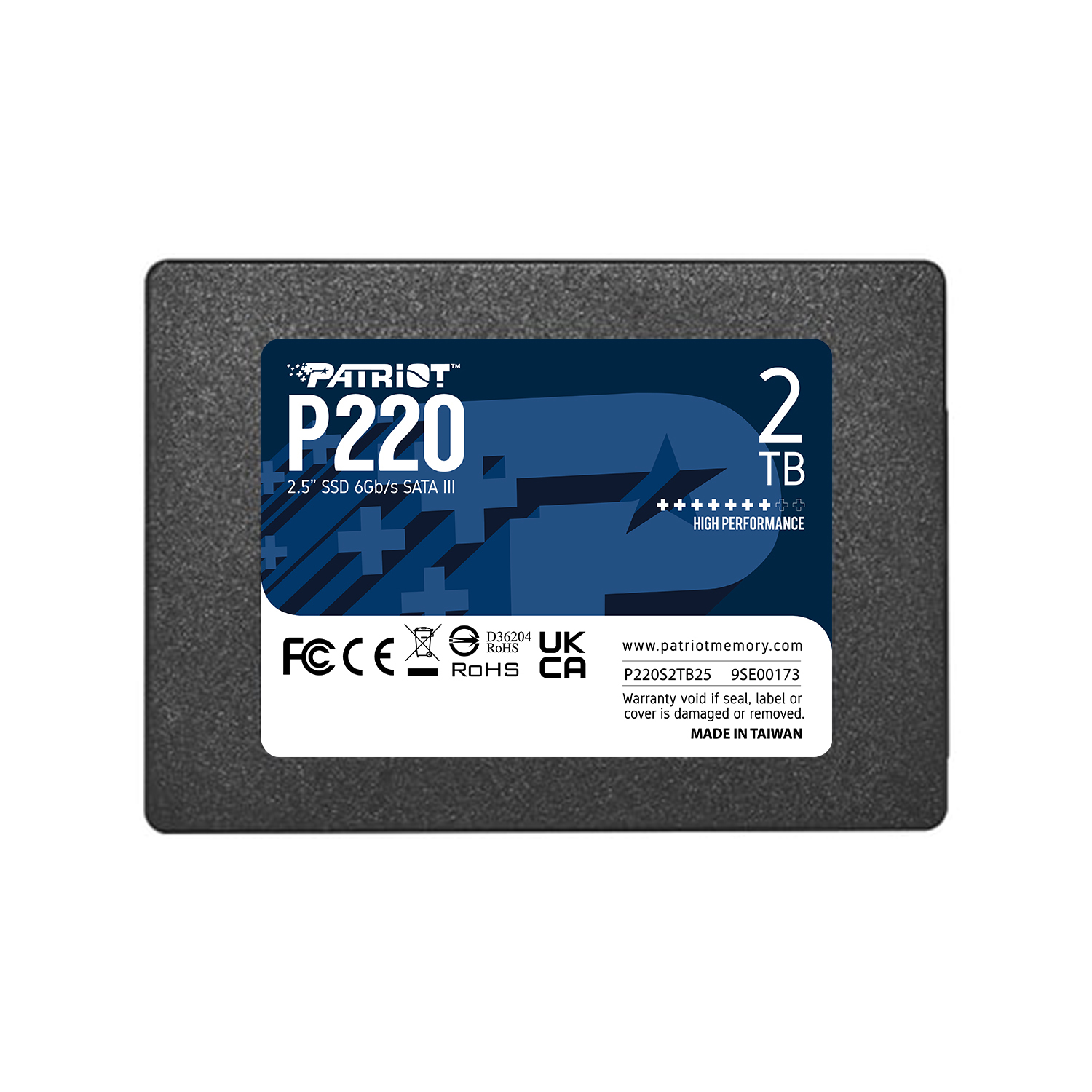 Image of Patriot Memory P220 2TB 2.5" 2000 GB Serial ATA III