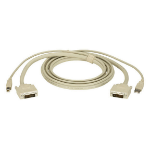 Black Box EHN900024U-0010 serial cable White 118.1" (3 m) DVI-I, USB