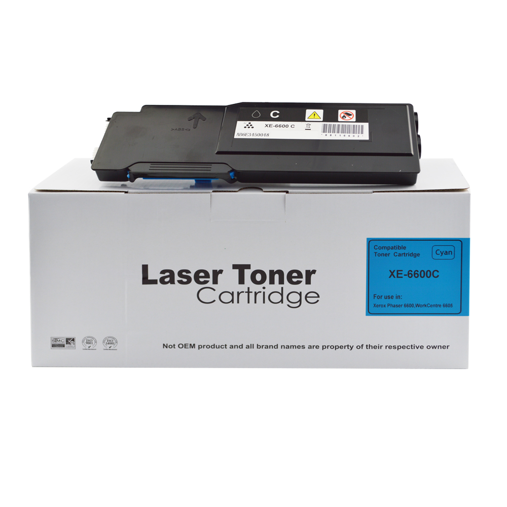 Image of CTS Wholesale Compatible Xerox Phaser 6600 Hi Cap Cyan Toner 106R02229