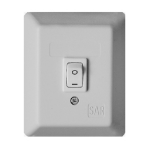 ZE Kommunikationstechnik SAR TYP III electrical switch Key-operated switch White