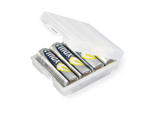 Ansmann 4000740 battery box Transparent.White