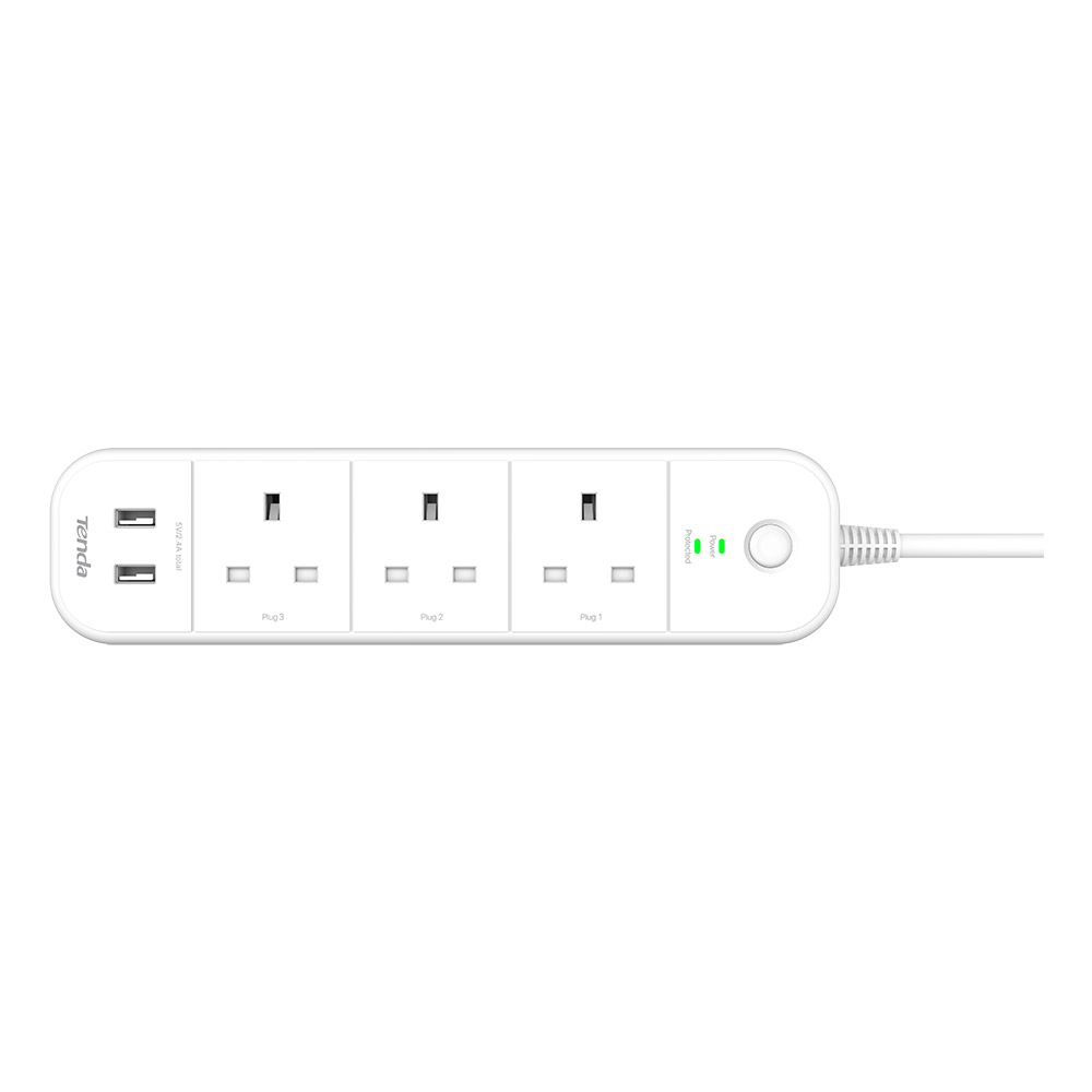 Tenda SP15 3 AC outlet(s) Type G 2 White