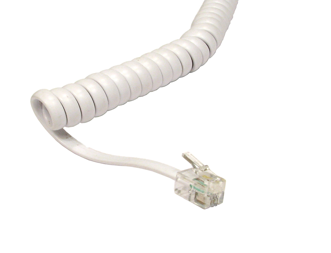Cables Direct RJ-10 2m White