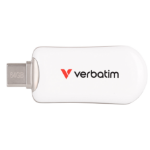 Verbatim Plectra USB-C Flash Drive White 64GB