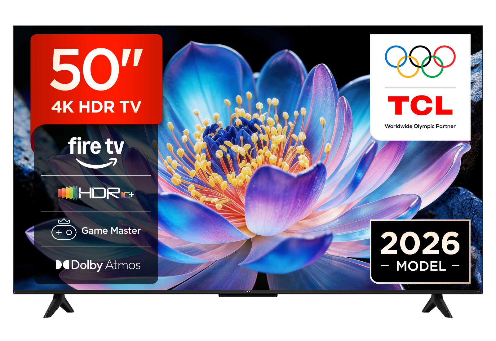 TCL 50V6D-UK TV 127 cm (50") 4K Ultra HD Smart TV Wi-Fi Black 260 cd/m²