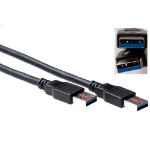 ACT USB 3.0 A male - USB A male 1,00 m