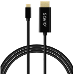 SAV IO CL-190 USB-C to HDMI Cable, 30Hz, 1m, plastic