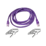 Belkin 900 Series Cat. 6 UTP Patch Cable 10ft Purple networking cable 118.1" (3 m)