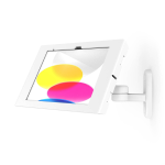 Compulocks iPad 10th-11th (A16) Gen, Apex Enclosure Swing Wall Mount - White